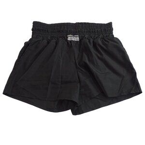 BoohooMAN Black Running Athletic Shorts Men Size M Mesh Lining Pockets
